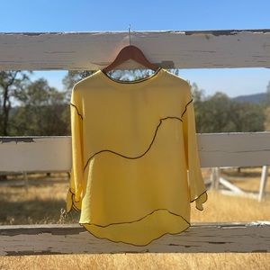 IC by Connie K | Crinkled High Low Blouse